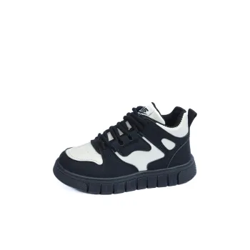 ROBINHOOD Slip Resistant Mid Top Kids' Skateboarding Shoes Black Kids'
