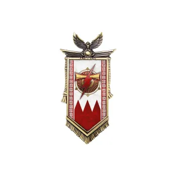 STARFORGED Warhammer 30K Horus Heresy Merch White Scars 1st Battle Company Banner Anime / Games Fridge Magnets