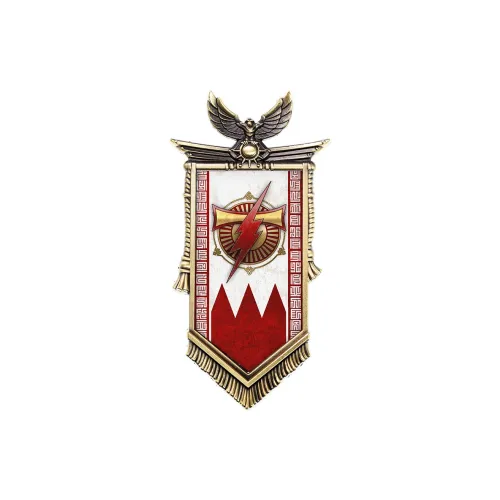 STARFORGED Warhammer 30K Horus Heresy Merch White Scars 1st Battle Company Banner Anime / Games Fridge Magnets