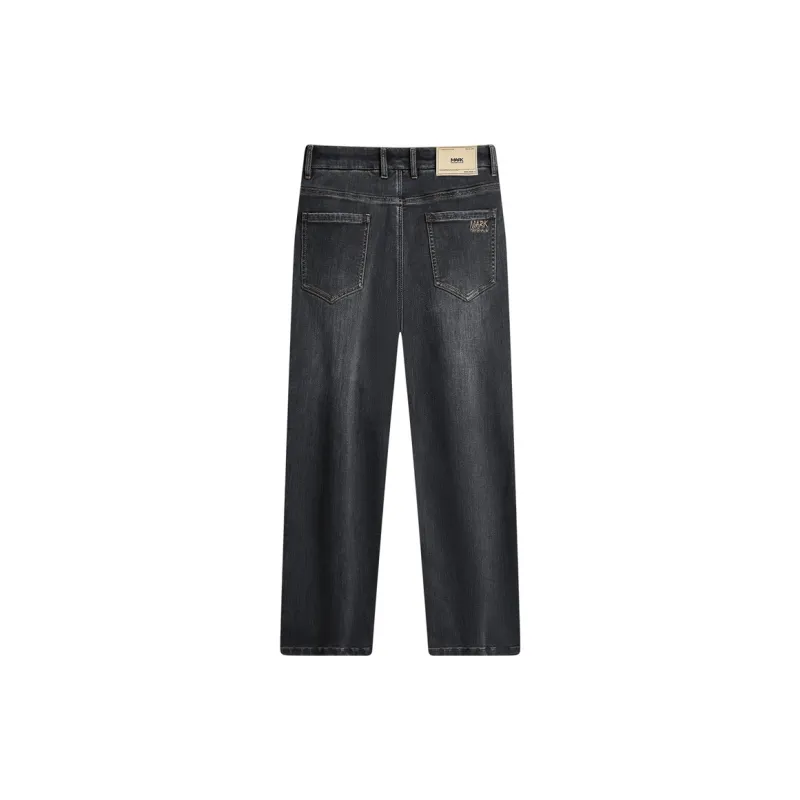 FAIRWHALE Jeans Unisex Black Gray-1