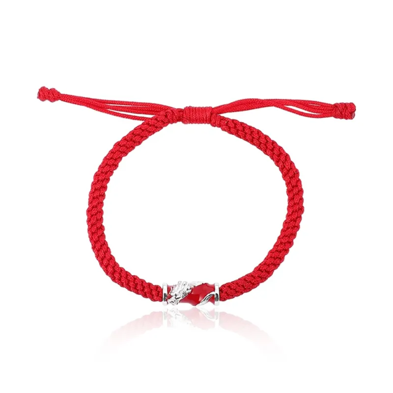 FOREVER MELODY 925 Sterling Silver Rope Bracelets Unisex-7