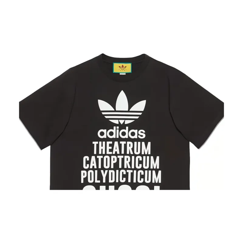 GUCCI x Adidas SS23 T Shirt Men's Black-3
