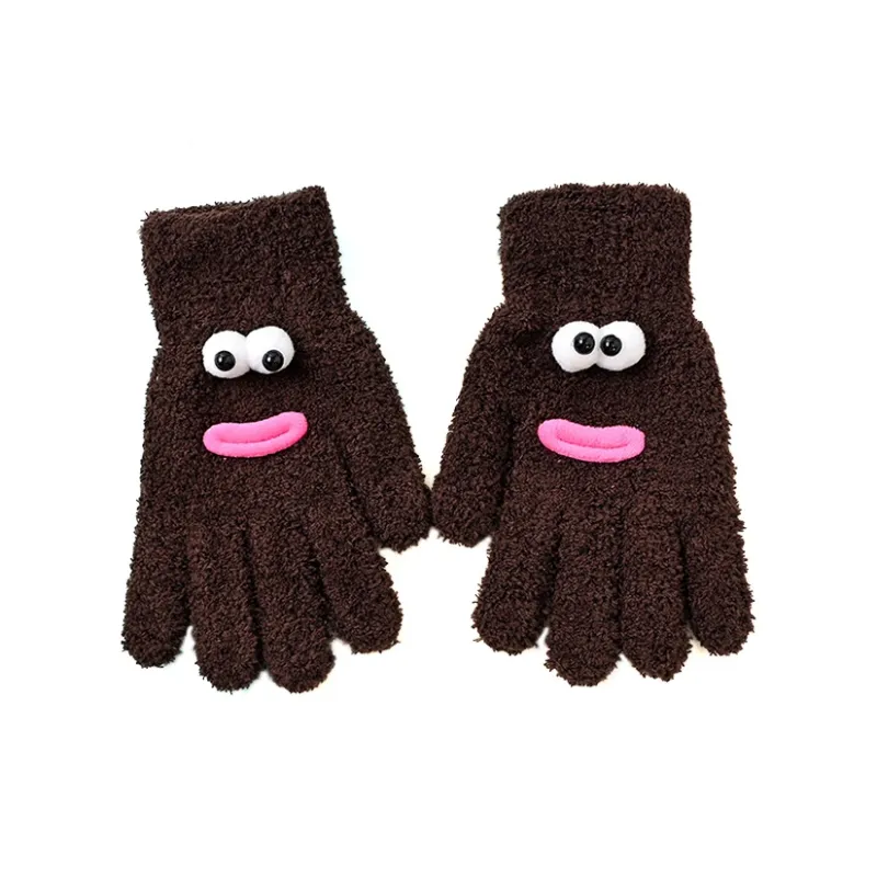 Lanza Polyester Knit Gloves Unisex-3