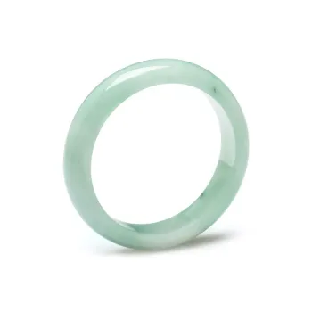 CUISHI Bean Type Jadeite Flat Bangle Women's