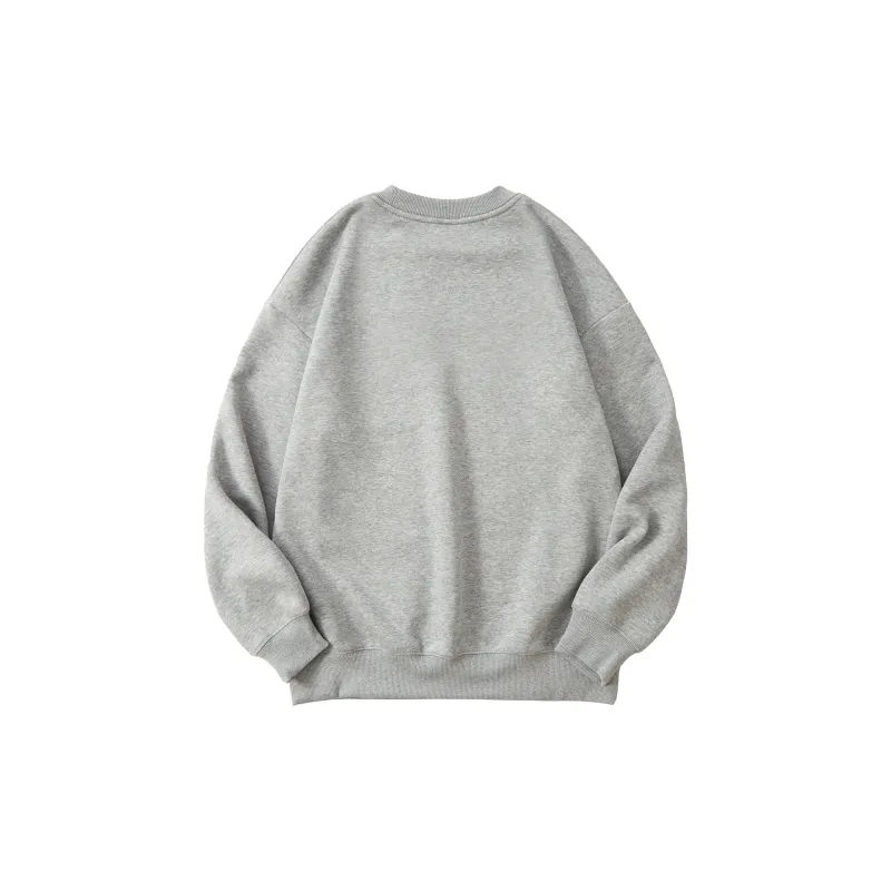 GXXX Heart Long Sleeved Crew Neck Sweatshirt Unisex-16