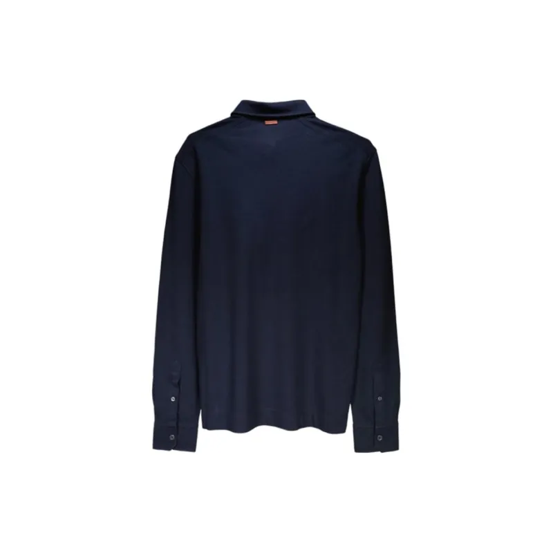 Ermenegildo Zegna Long Sleeved Polo Shirt-1
