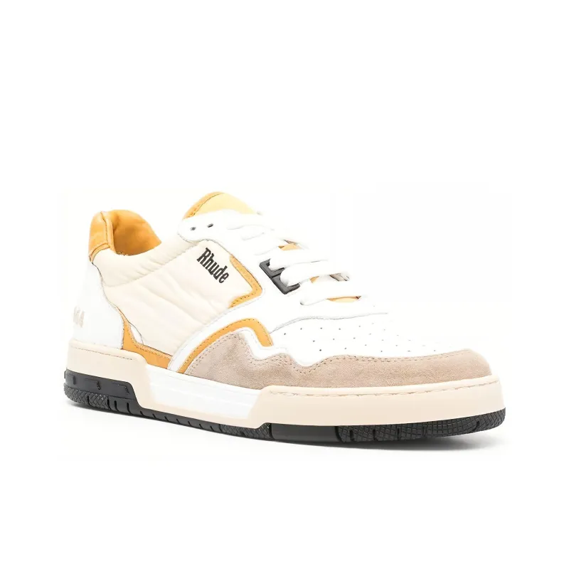 RHUDE Racing Sneaker 'White Mustard'-2