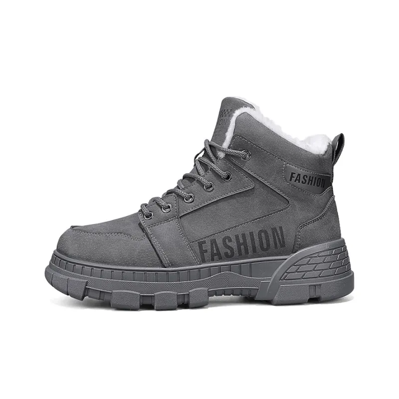 Wooden Rabbit Thermal Short Snow Boots Men's-5