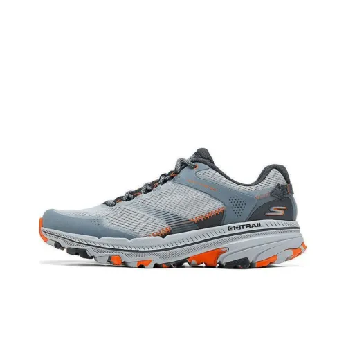 Skechers GO RUN Trail Altitude 2.0 Anti Slip Wear Resistant Low Top Running Shoes Men's Gray