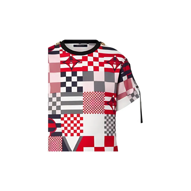 LOUIS VUITTON Graphic Lv X Ac Print T Shirt-4