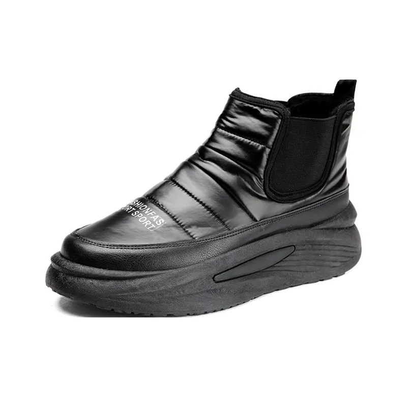 Wooden Rabbit Thermal Short Snow Boots Men's-1