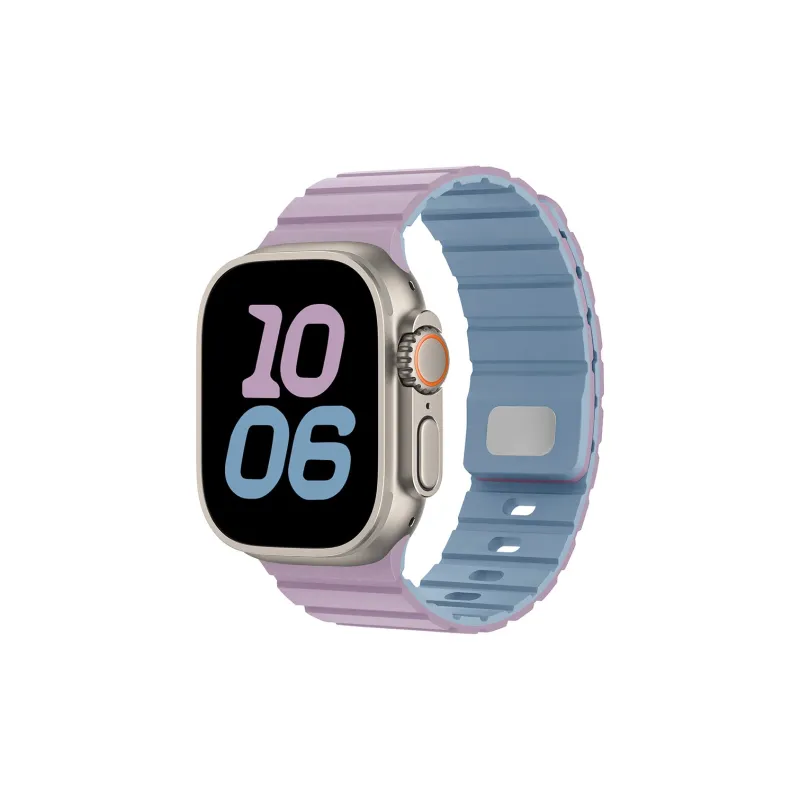 LOVINGCOOL Watch Band Apple Compatibility Silicone Material-12