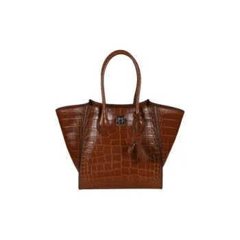 ERMANNO SCERVINO Leather One Shoulder Handbag Women's Brown