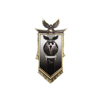 STARFORGED Warhammer 30K Horus Heresy Merch 1st Black Guard Regiment Banner Anime / Games Fridge Magnets