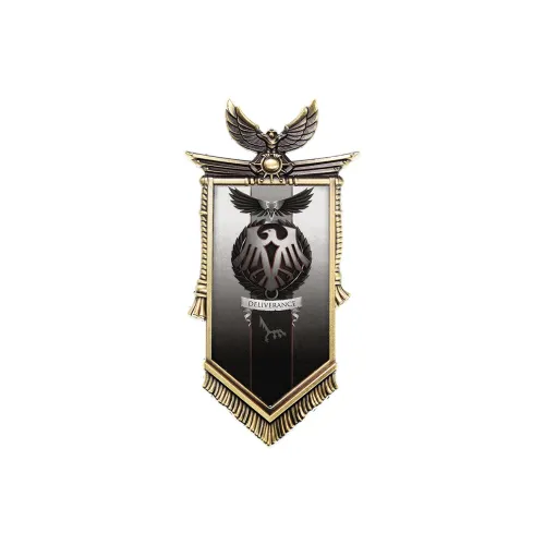 STARFORGED Warhammer 30K Horus Heresy Merch 1st Black Guard Regiment Banner Anime / Games Fridge Magnets