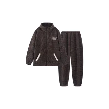 MADALLO Pajama Set Men's Dark Brown