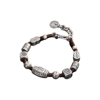AITAO 999 Fine Silver Pure Silver Bracelets Unisex