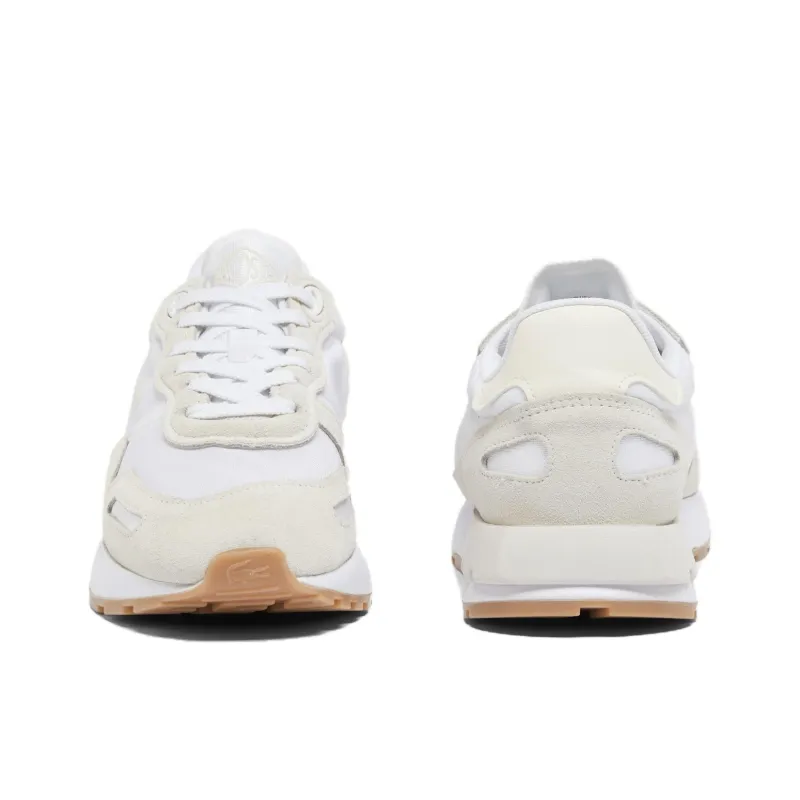 LACOSTE Partner 70S Slip Resistant Low Top Casual Shoes Women's White Beige-4