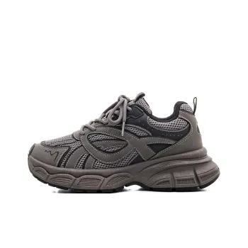 HUANQIU Abrasion Resistant Slip Resistant Low Top Chunky Sneakers Women's Taupe