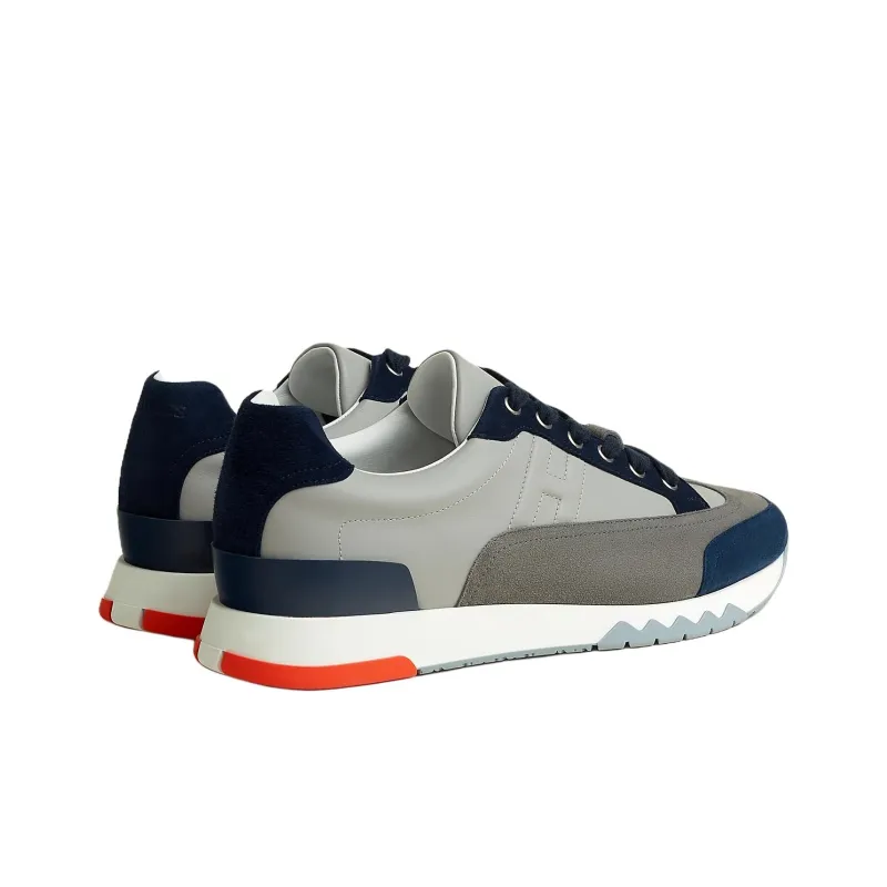 HERMES Trail Low Top Casual Shoes Men's Flint Gray-3