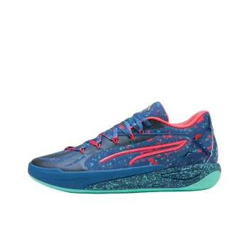 Breanna Stewart x PUMA Anti Slip Wear Resistant Low Top Basketball Shoes Unisex Blue