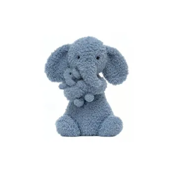 JELLYCAT Huddles Grey Elephant Stuffed Animal