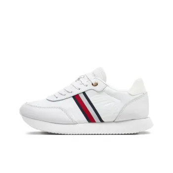 Tommy Hilfiger Essential Slip Resistant Low Top Casual Shoes Women's White Red Blue
