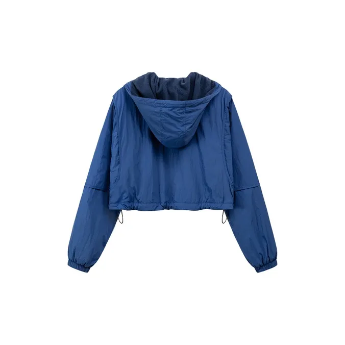 CHUU Cropped Coats Women's Electric Blue-1