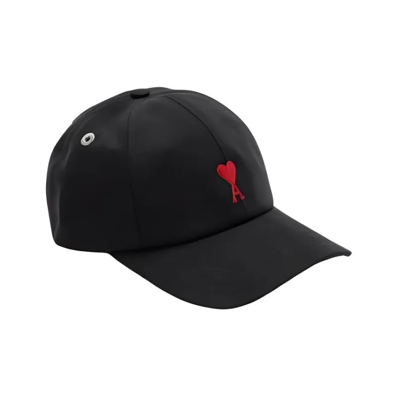 Ami Paris Ami De Coeur Embroidery Cap-3