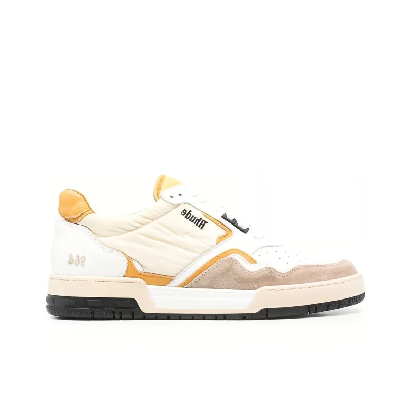 RHUDE Racing Sneaker 'White Mustard'-1
