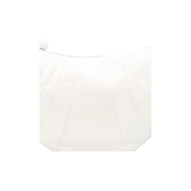 Lemaire Croissant Series Lambskin Croissant Bag Goat Horn Bag Crossbody Bag Shoulder Bag Large Size Women's White-5