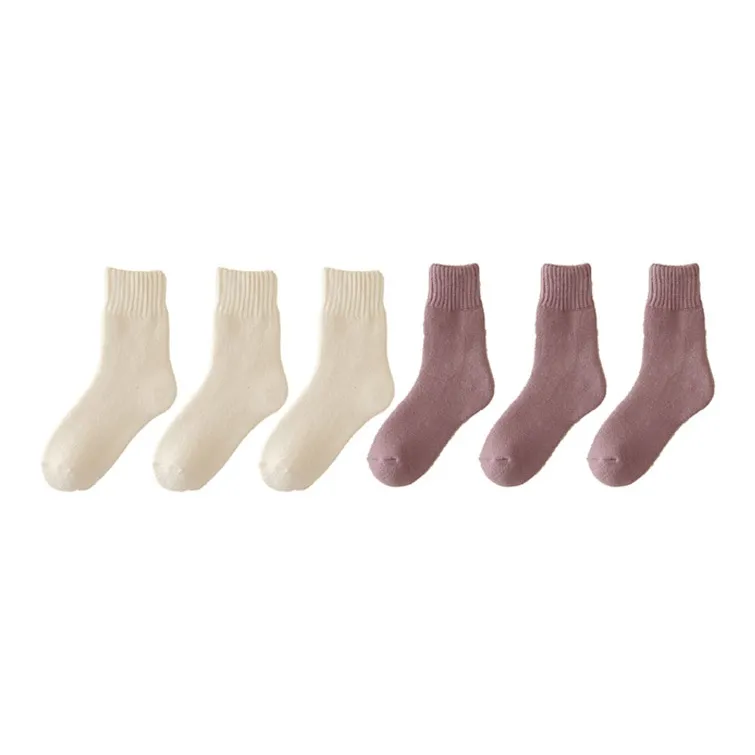 Cotton Gene Mid Calf Socks Women's Combo Set-57