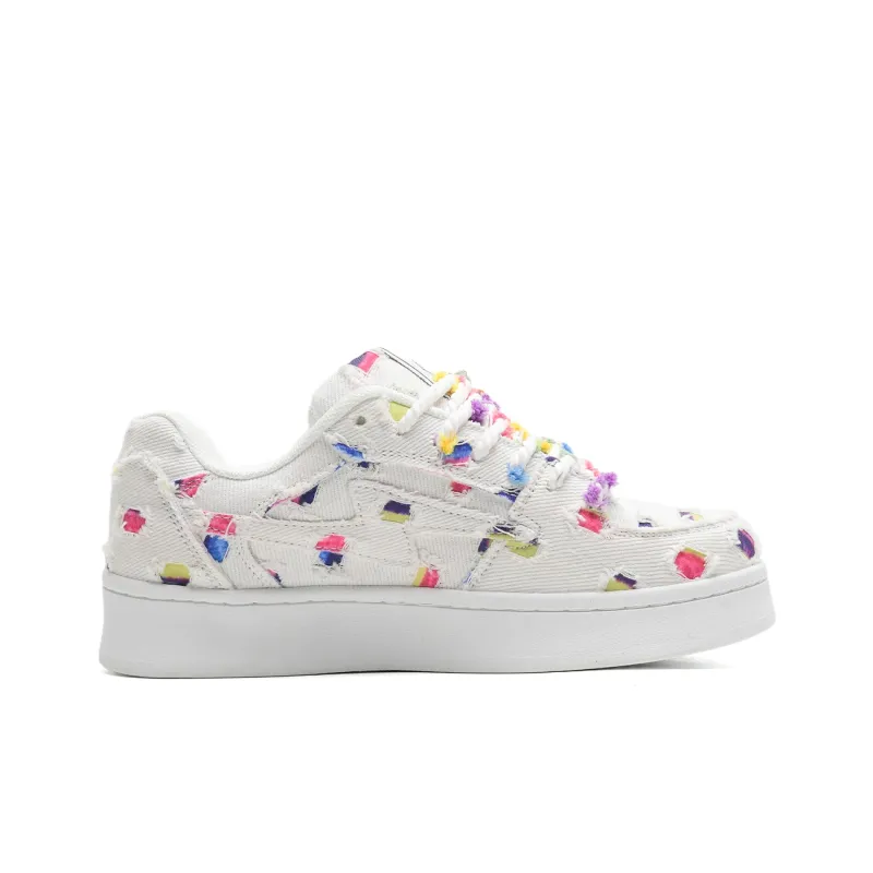 7 SEVFUN Abrasion Resistant Breathable Low Top Skateboard Shoes Unisex Rainbow Fairy Bean Box Included-2