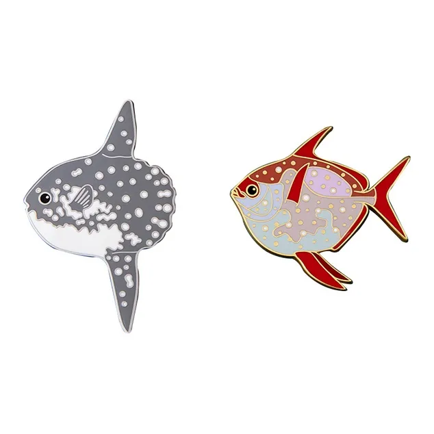 Daparo Yeung Alloy Enamel Brooches Unisex-8
