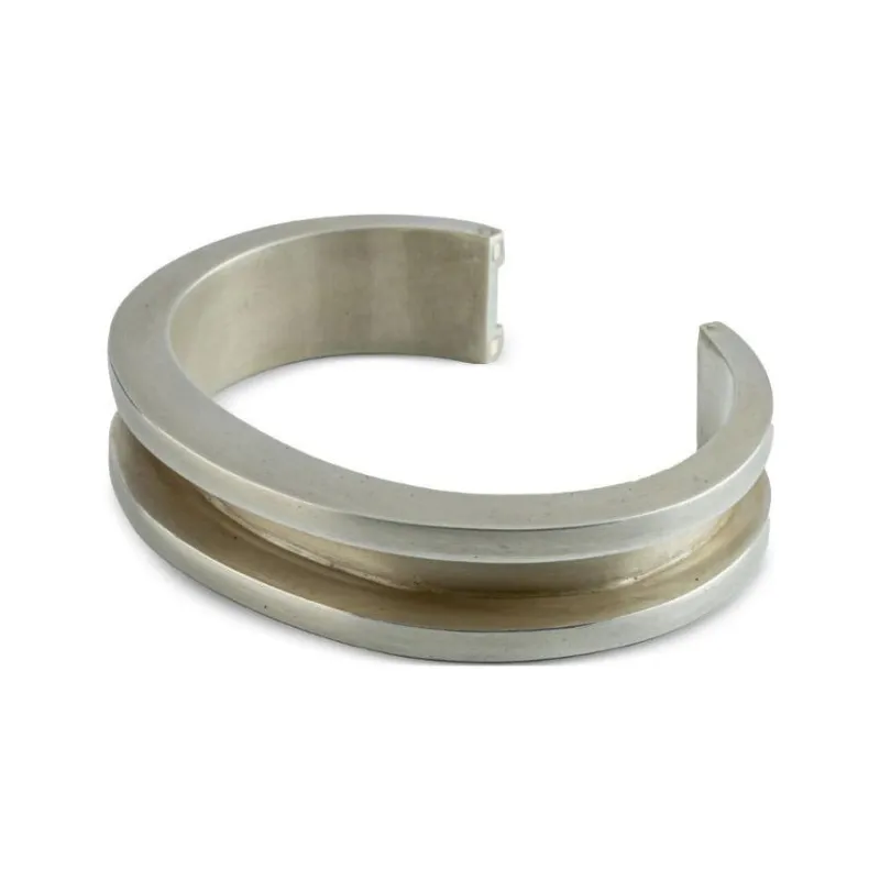 Parts Of Four Reduced Crescent Channel Bracelet-1