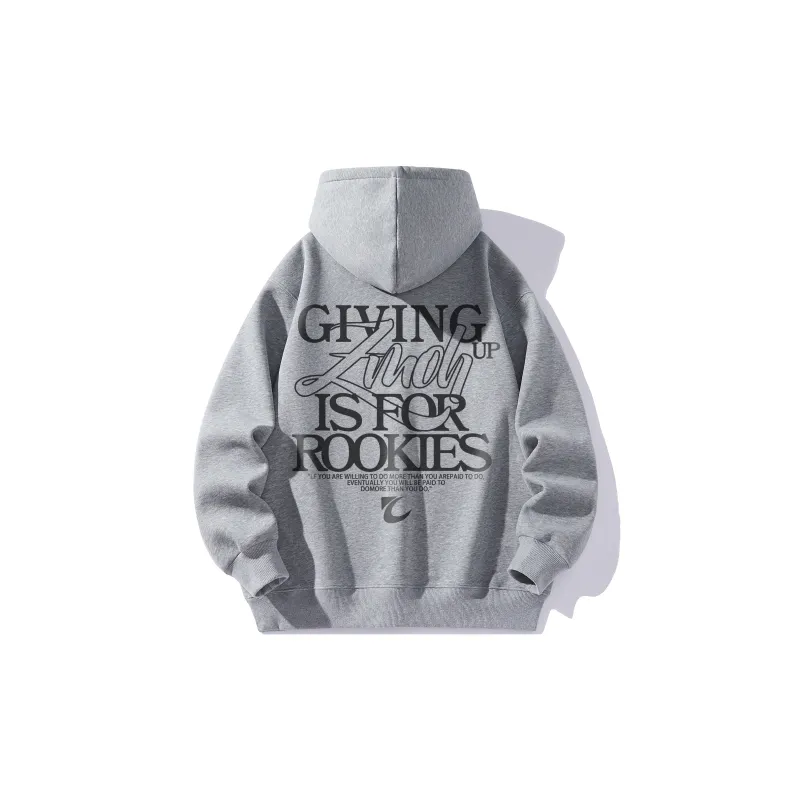 ZMOH Fleece Lined Hoodie Unisex Couple's-18