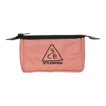 3CE Nylon Makeup Bag Mini Women's Pink