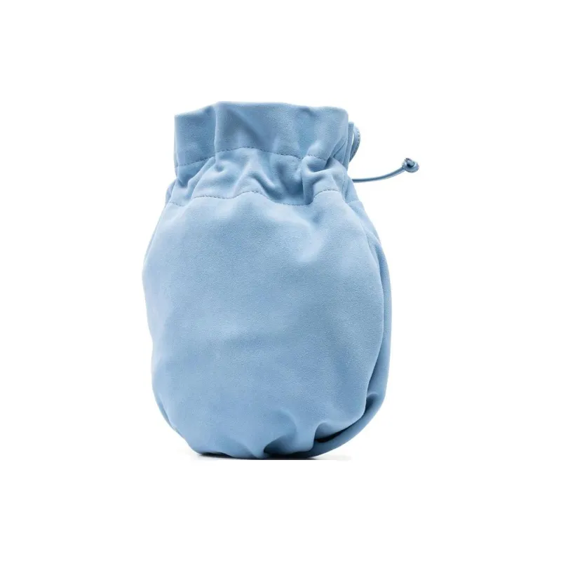 Polo Ralph Lauren Lambskin Patch Calfskin Bucket Bags Shoulder Bag Crossbody Bag Women's Blue-2