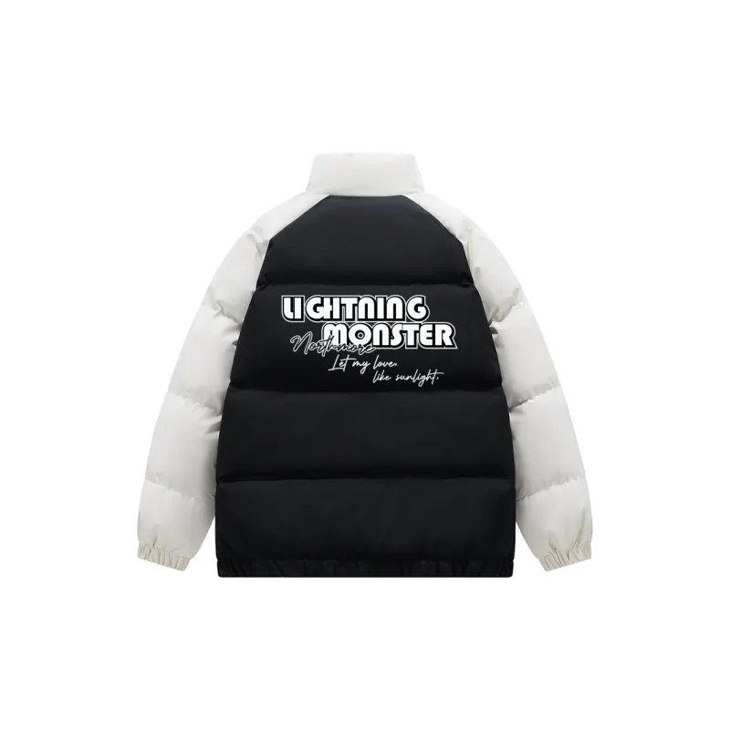 LIGHTNING MONSTER Puffer Jacket Coat Unisex-1