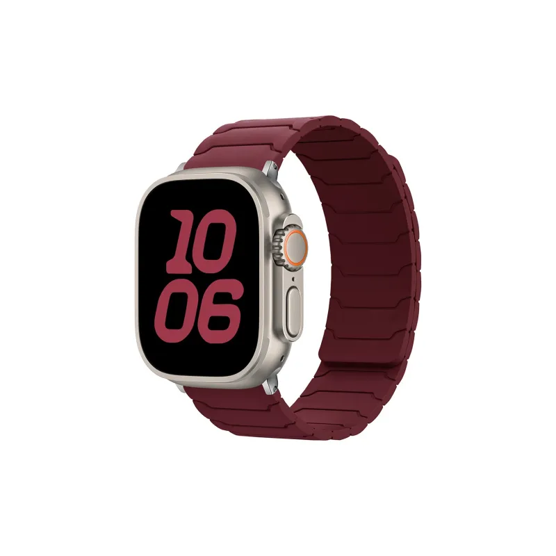 LOVINGCOOL Watch Band Apple Compatibility 46mm Silicone Material-2