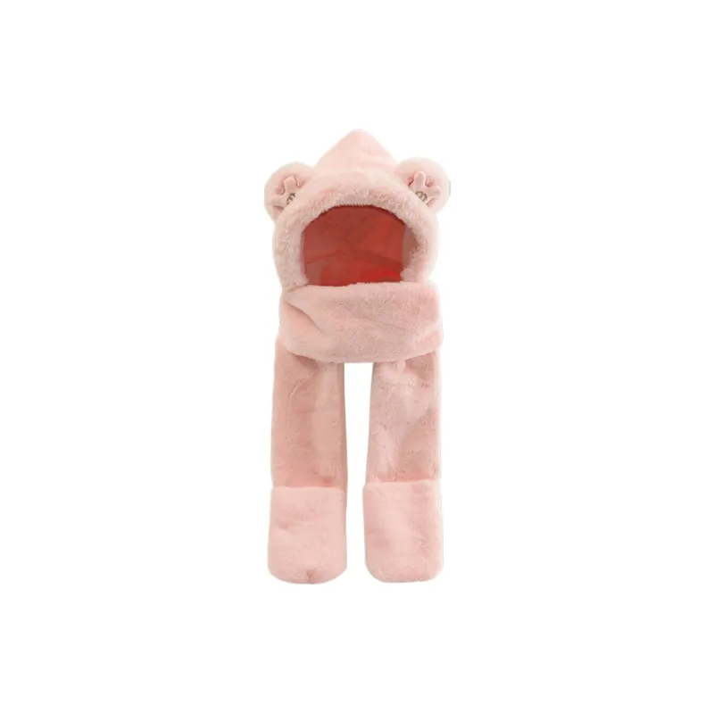 Yalu Polyester Hoods & Plush Hats Unisex-4