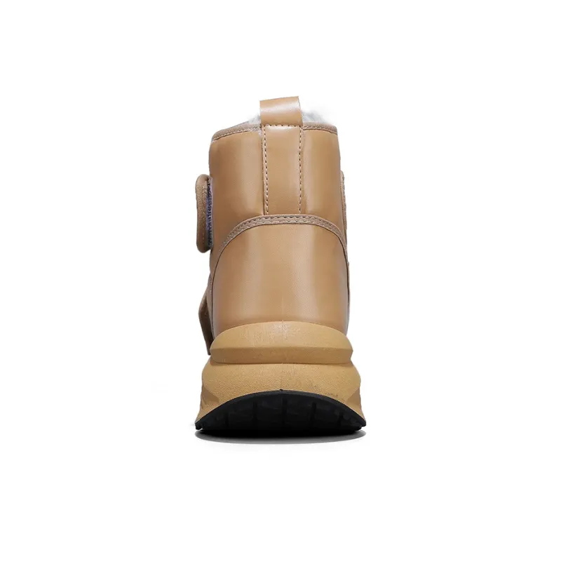 Wooden Rabbit Thermal Abrasion Resistant Short Snow Boots Men's-8
