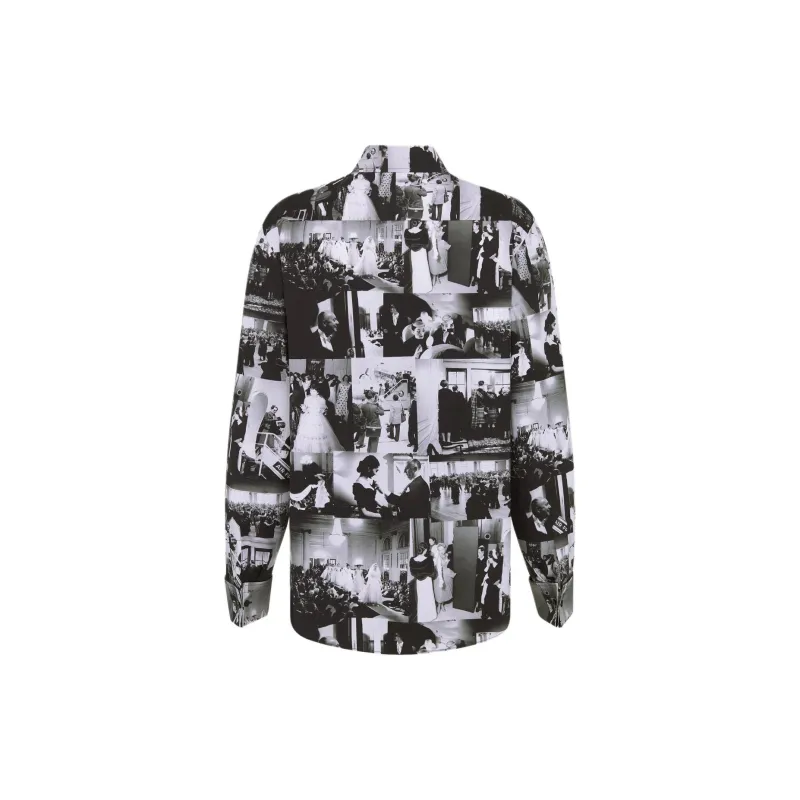 DIOR Shirts Women's Black/White-1