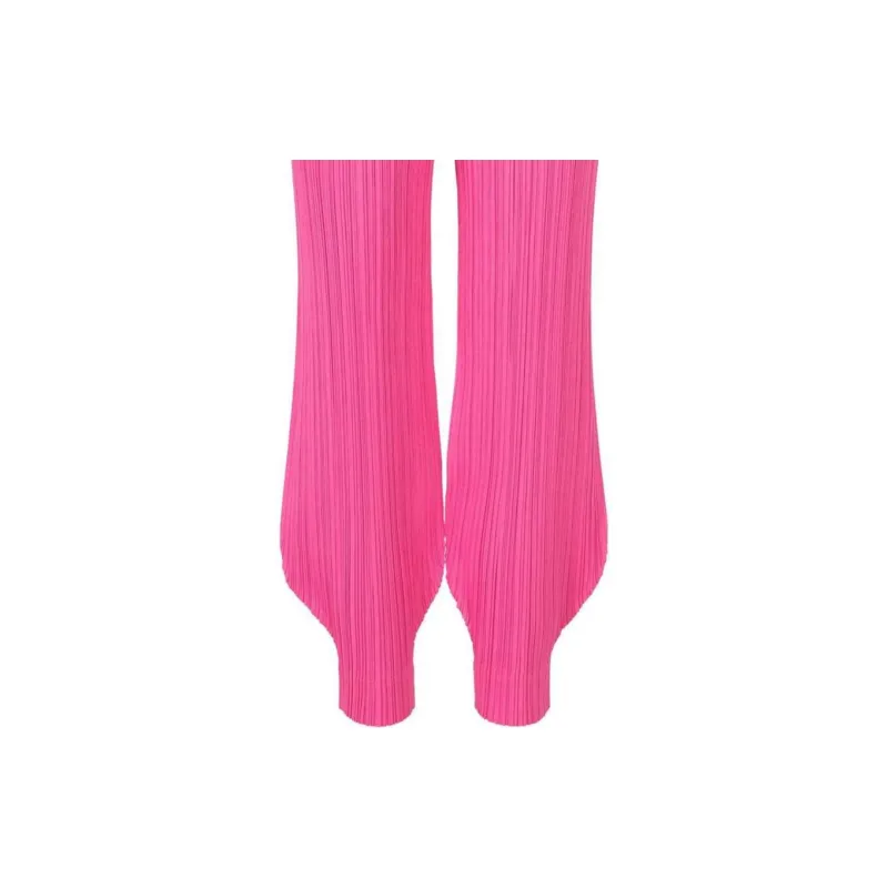 PLEATS PLEASE ISSEY MIYAKE FW24 Casual Pants Women's Pink-2