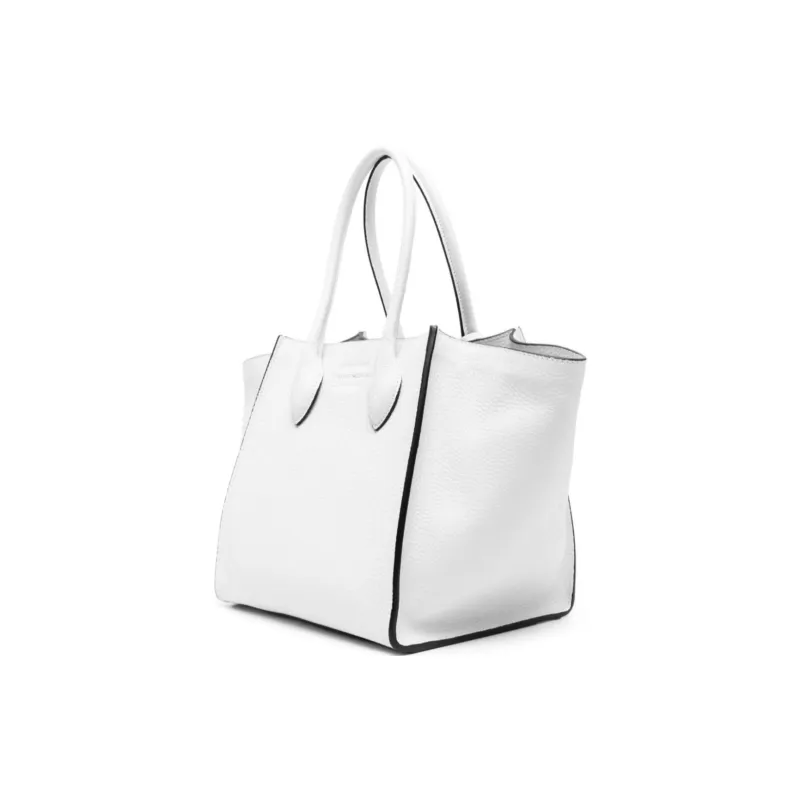 ERMANNO SCERVINO Calfskin Handbag Women's Bone White-1