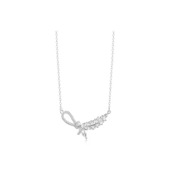 YUOFFICIAL S925 Silver Adjustable Elegance Minimalist Style Luxe Everyday Versatile Advanced Design Necklaces Women's