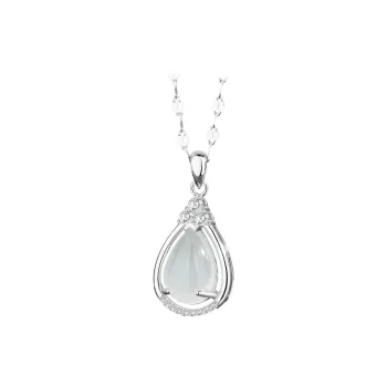 Red All Year Round Chalcedony Necklaces Women's