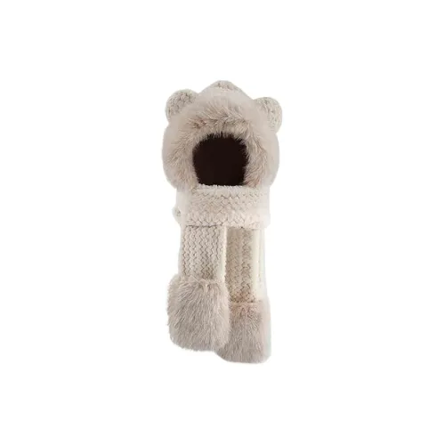 Yalu Polyester Hoods & Plush Hats Unisex Gift Box Set