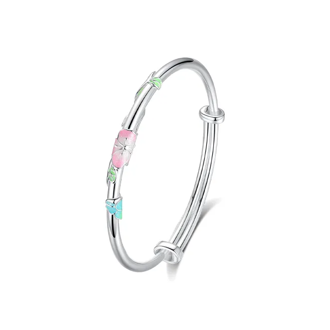 Chongqing Gold Store S999 Fine Silver Sterling Silver Bracelets Women's-0