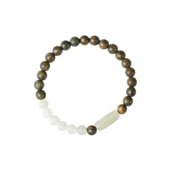 Baozhi Green Sandalwood Bracelets Unisex